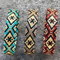 Women Handmade Miyuki Seed Beads Bracelets   MI-B190011