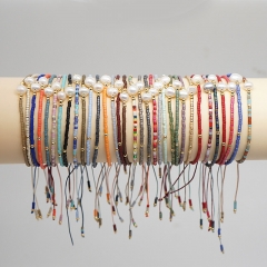Women Handmade Miyuki Seed Beads Bracelets   BR0236