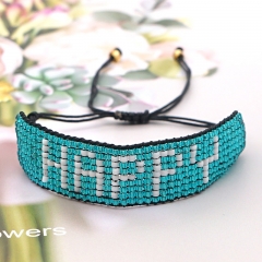 Women Handmade Miyuki Seed Beads Bracelets  MG-B180219