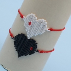 Women Handmade Miyuki Seed Beads Bracelets   MG-B180014B