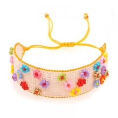 Women Handmade Miyuki Seed Beads Bracelets   MI-B200455A