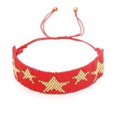 Women Handmade Miyuki Seed Beads Bracelets   MI-B190601