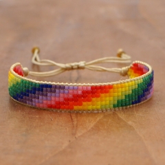 Women Handmade Miyuki Seed Beads Bracelets    MI-B200192