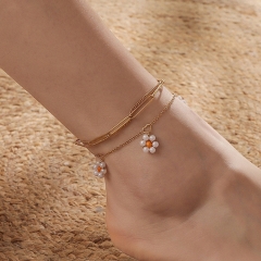 Stainless Steel Anklet AN-167