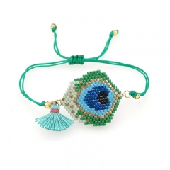 Women Handmade Miyuki Seed Beads Bracelets   MI-B180207