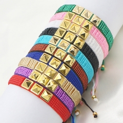 Women Handmade Miyuki Seed Beads Bracelets   MI-B180426