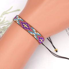 Women Handmade Miyuki Seed Beads Bracelets   MI-B200421