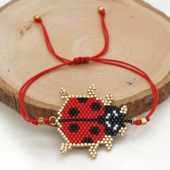 Women Handmade Miyuki Seed Beads Bracelets     MI-B180231