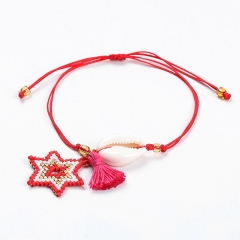 Women Handmade Miyuki Seed Beads Bracelets    MI-B180308