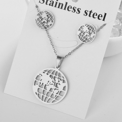 Stainless Steel Cheap Gold Jewelry Set  XXXS-0028A