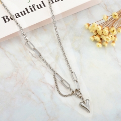 new trendy gold stainless steel women necklace  NS-0891A