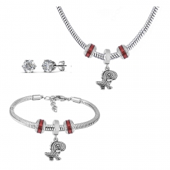 Stainless Steel Jewelry Set  T048