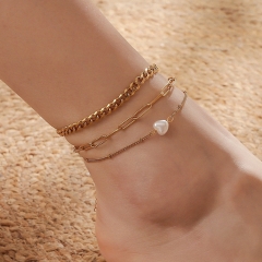 Stainless Steel Anklet AN-217