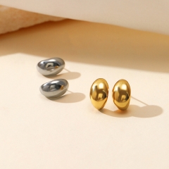 Fashion Jewelry 18k Gold Hoop Stainless Steel Earring ES-2391