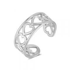 Stainless Steel Cheap Open Adjustable Ring  PRPR0043