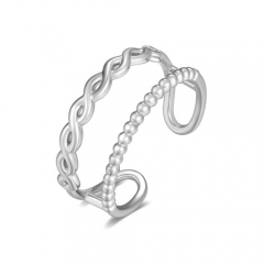 Stainless Steel Cheap Open Adjustable Ring  PRPR0087