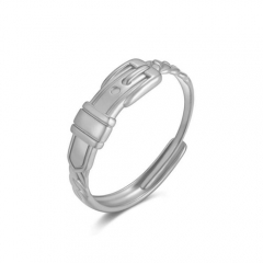 Stainless Steel Cheap Open Adjustable Ring  PRPR0094
