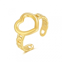 Stainless Steel Cheap Open Adjustable Ring  PRPR0022G