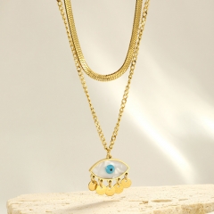 Gold Plated Jewelry Stainless Steel Necklace NS-1432