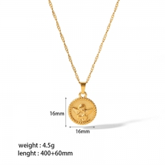 Gold Plated Jewelry Stainless Steel Necklace NS-1486