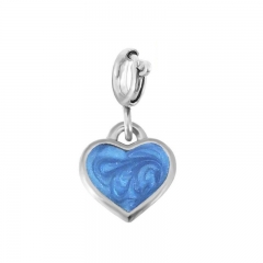 Stainless Steel Clasp Pendant Charm for Bracelet and Necklace   TK0210B