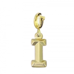 Movable 18K Gold Plated Lobster Clasp Pendant Charm for Bracelet  TK0158IG