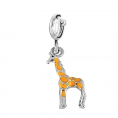Stainless Steel Clasp Pendant Charm for Bracelet and Necklace   TK0209