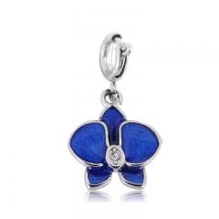 Stainless Steel Clasp Pendant Charm for Bracelet and Necklace   TK0250B