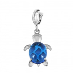 Stainless Steel Clasp Pendant Charm for Bracelet and Necklace   TK0202B
