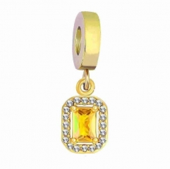 Stainless Steel 18K Gold plated pendant charm Jewelry Accessory  PD0908JG