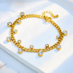 stainless steel chain bracelet for women  BS-2389