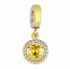 Stainless Steel 18K Gold plated pendant charm Jewelry Accessory  PD0906JG