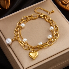 stainless steel chain bracelet for women  BS-2369