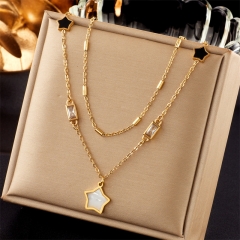 steel necklaces for women new in fashion jewelry  NS-1688