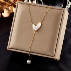stainless steel pendant necklace for women NS-1520