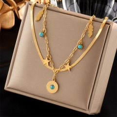 stainless steel pendant necklace for women NS-1532