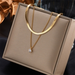 stainless steel pendant necklace for women NS-1530