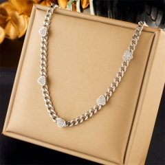 steel necklaces for women new in fashion jewelry  NS-1698A