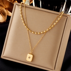 stainless steel pendant necklace for women NS-1550