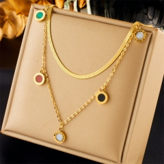 steel necklaces for women new in fashion jewelry  NS-1696