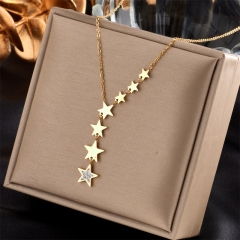 stainless steel pendant necklace for women NS-1529