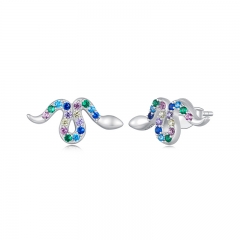 925 Sterling Silver Fashion Jewelry Ladies Earrings  SCE1633