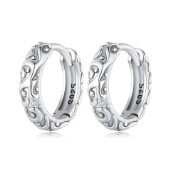 925 Sterling Silver Fashion Jewelry Ladies Earrings  SCE1659