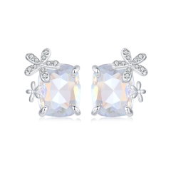 925 Sterling Silver Fashion Jewelry Ladies Earrings  SCE1724