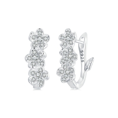 925 Sterling Silver Fashion Jewelry Ladies Earrings  BSE982