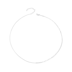 Zircon 925 Silver Fashion Jewelry Women Necklaces  BSA007