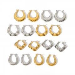 Fashion Jewelry Stainless Steel Women Earrings ES-2903-5906