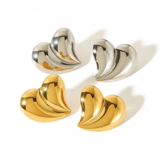 Women Jewelry Stainless Steel Gold drop Earrings ES-2826