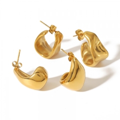 Fashion Jewelry Stainless Steel Women Earrings ES-2886-5887
