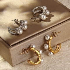stainless steel earings jewelry women wholesale ES-3165